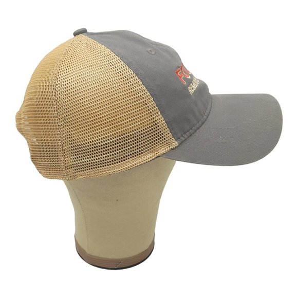 Fooshee Remodeling Repair Mesh Snapback Cap Trucker Baseball Hat Outdoor Gray - Picture 9 of 12